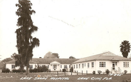 Shands Lake Shore Hospital - 1963 historical photograph